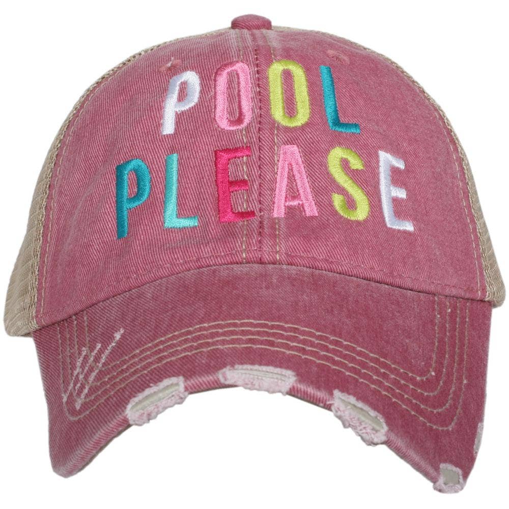 Pool Please Women's Trucker Hats