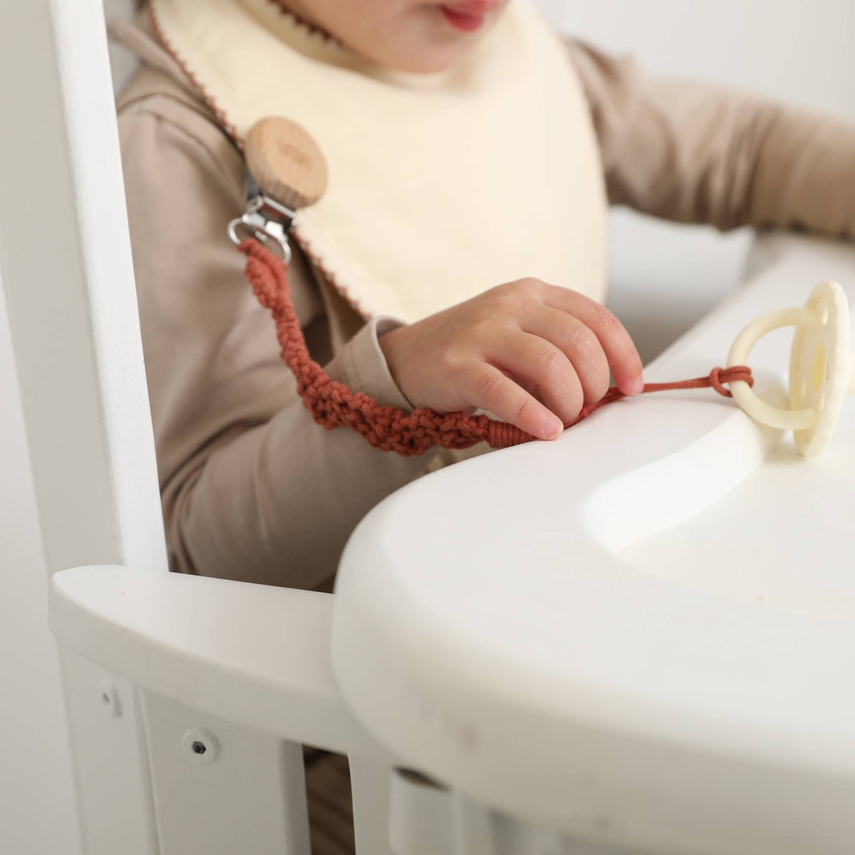 Ivy Pacifier Clip