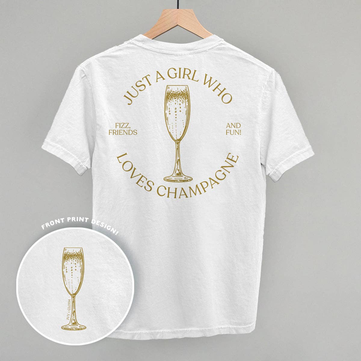 Just A Girl Who Loves Champagne