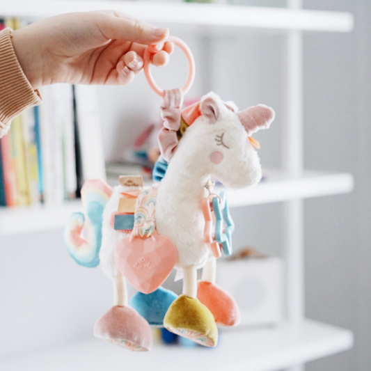 Activity Plush with Teether Toy