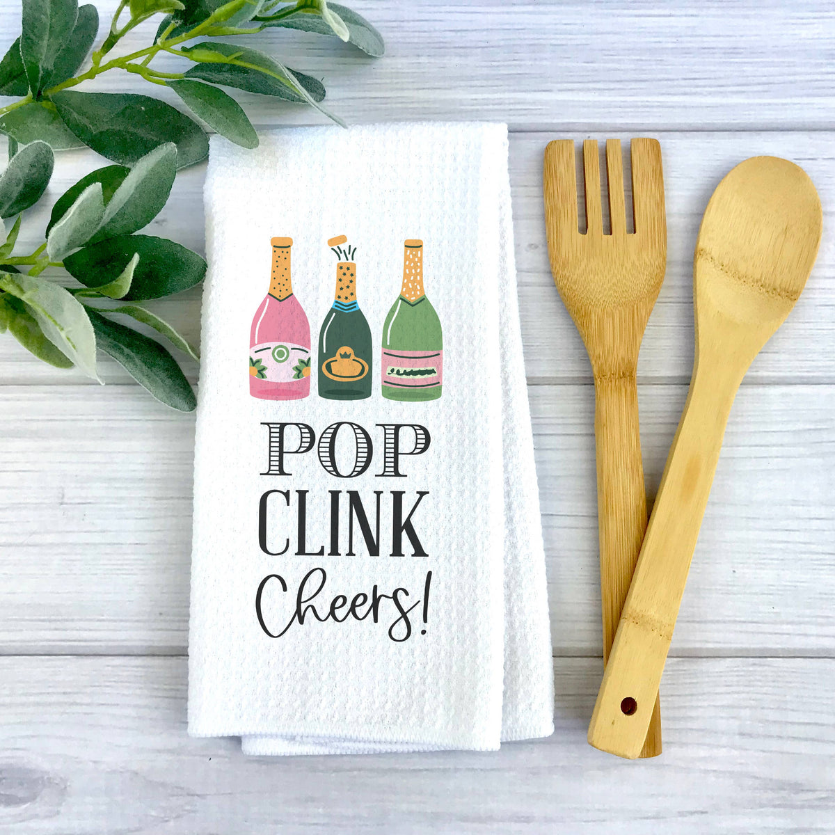 Pop Clink Cheers Celebration Towel