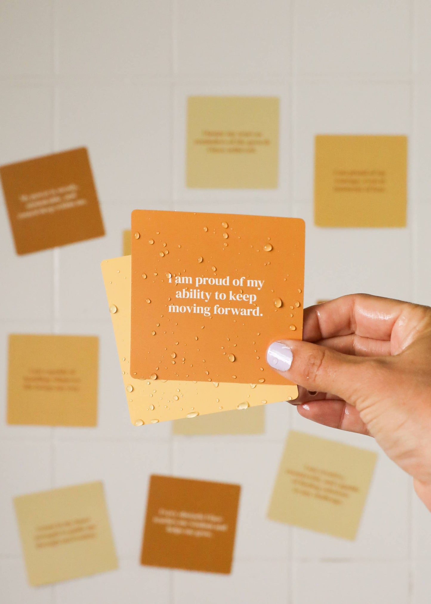Shower Affirmation™ Display Cards - Strength