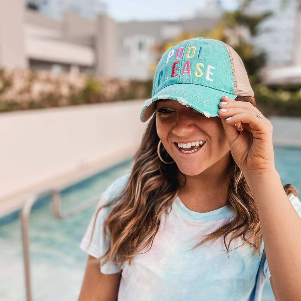 Pool Please Women's Trucker Hats