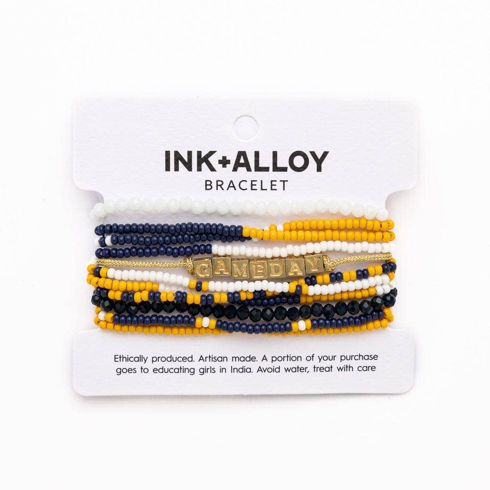 Game Day Bracelet Stack