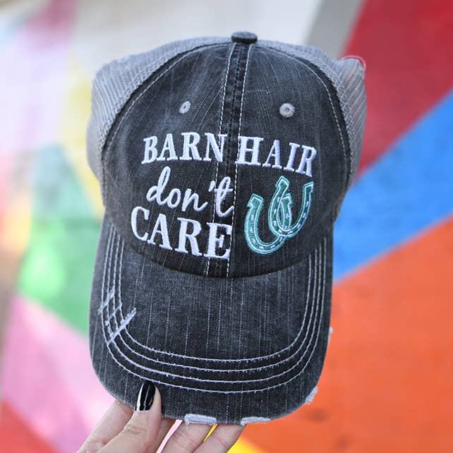 Barn Hair Don't Care Trucker Hats