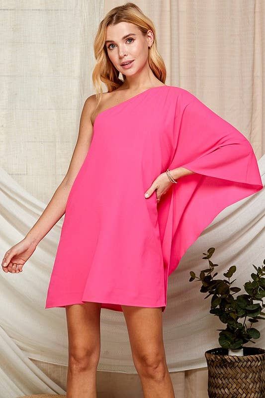 One-Shoulder Spring Adventure Dress