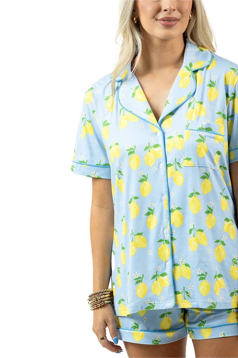 Zesty Lemons Pajama Sets