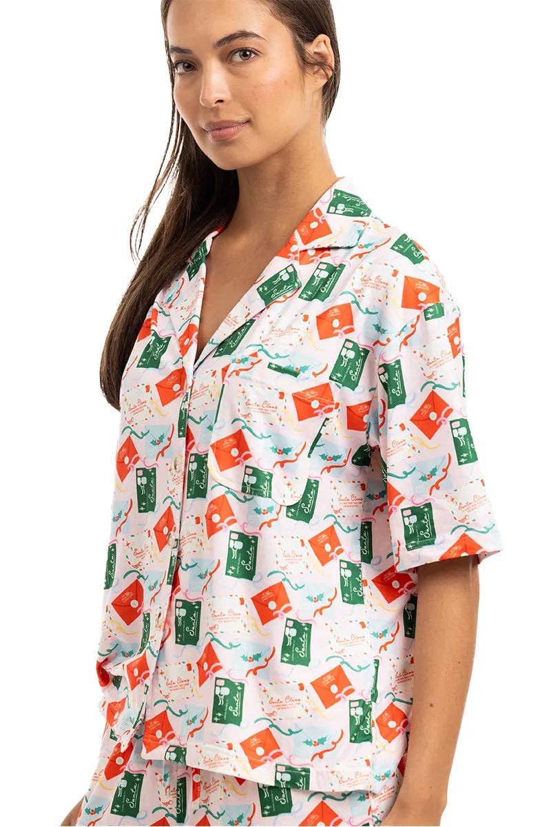 Santa's Mail Cute Christmas Pajamas