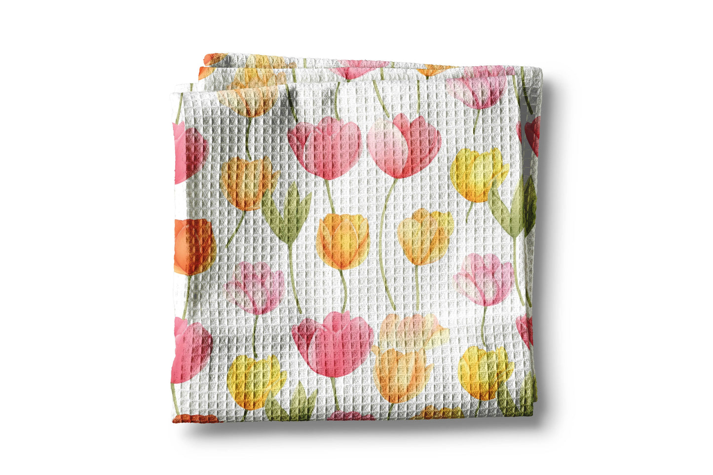 Tulip Floral Kitchen Towel