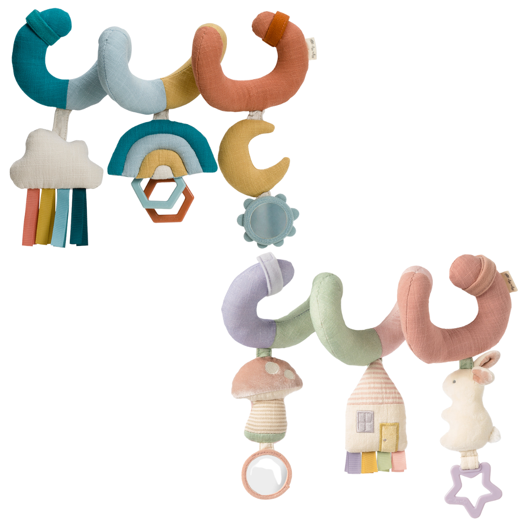 Itzy Bitzy Spiral Car Seat Activity Toy
