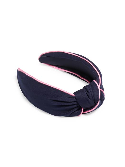 PIPED KNOTTED HEADBAND
