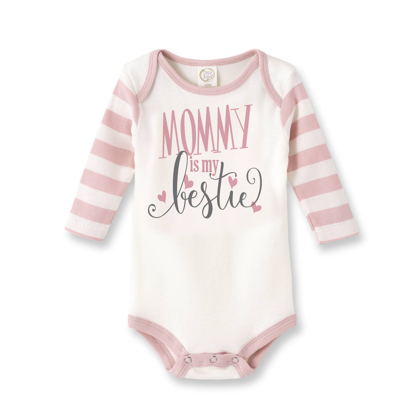 Mommy Is My Bestie Baby Bodysuit – Cotton Mother’s Day Gift