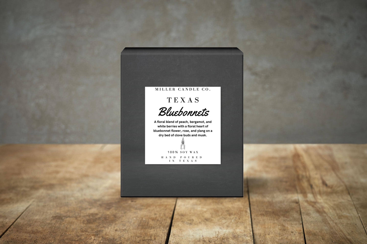 Texas Bluebonnets Candle