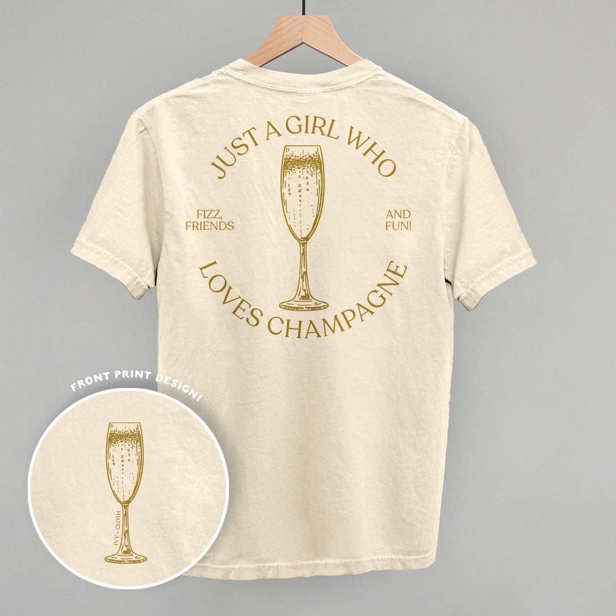 Just A Girl Who Loves Champagne