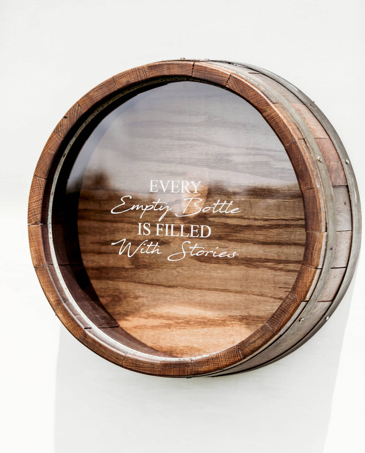 Large Wine Barrel Cork Display