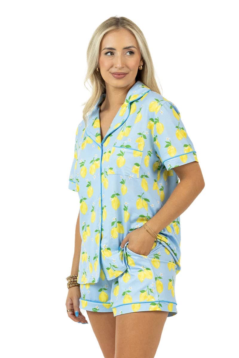 Zesty Lemons Pajama Sets