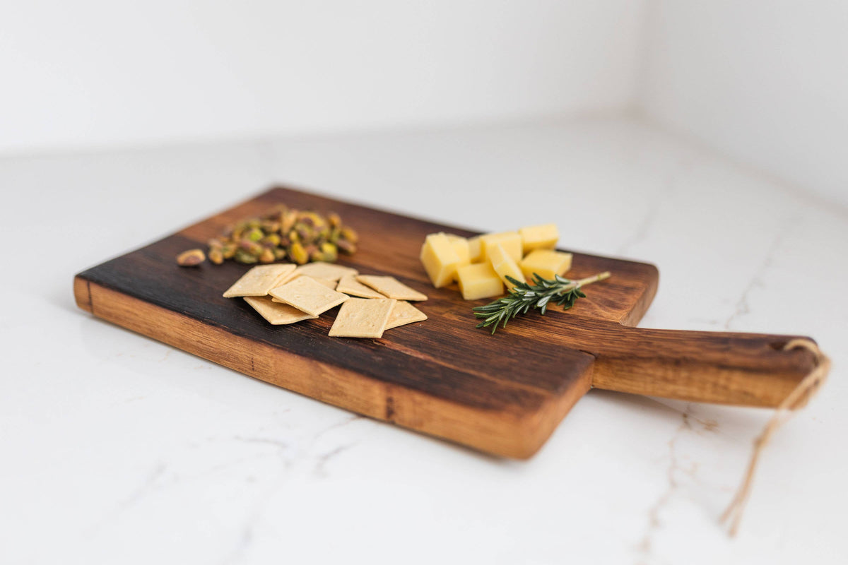 Wine Stave Charcuterie Board