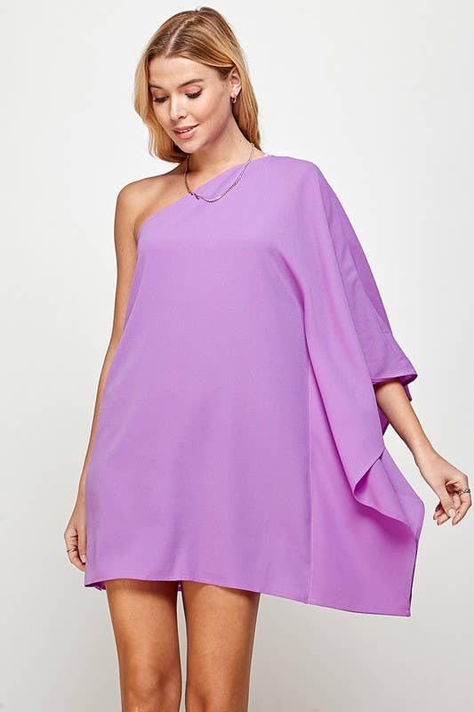 One-Shoulder Spring Adventure Dress