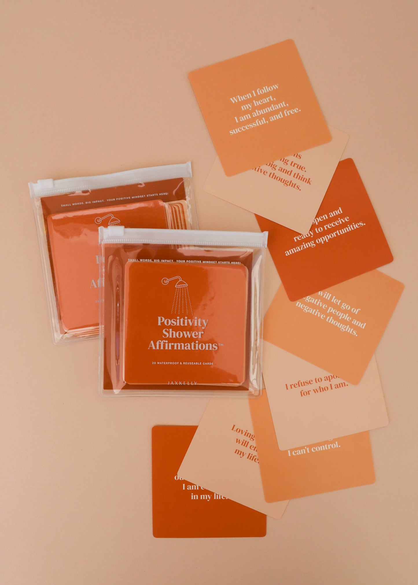Shower Affirmation™ Display Cards - Positivity