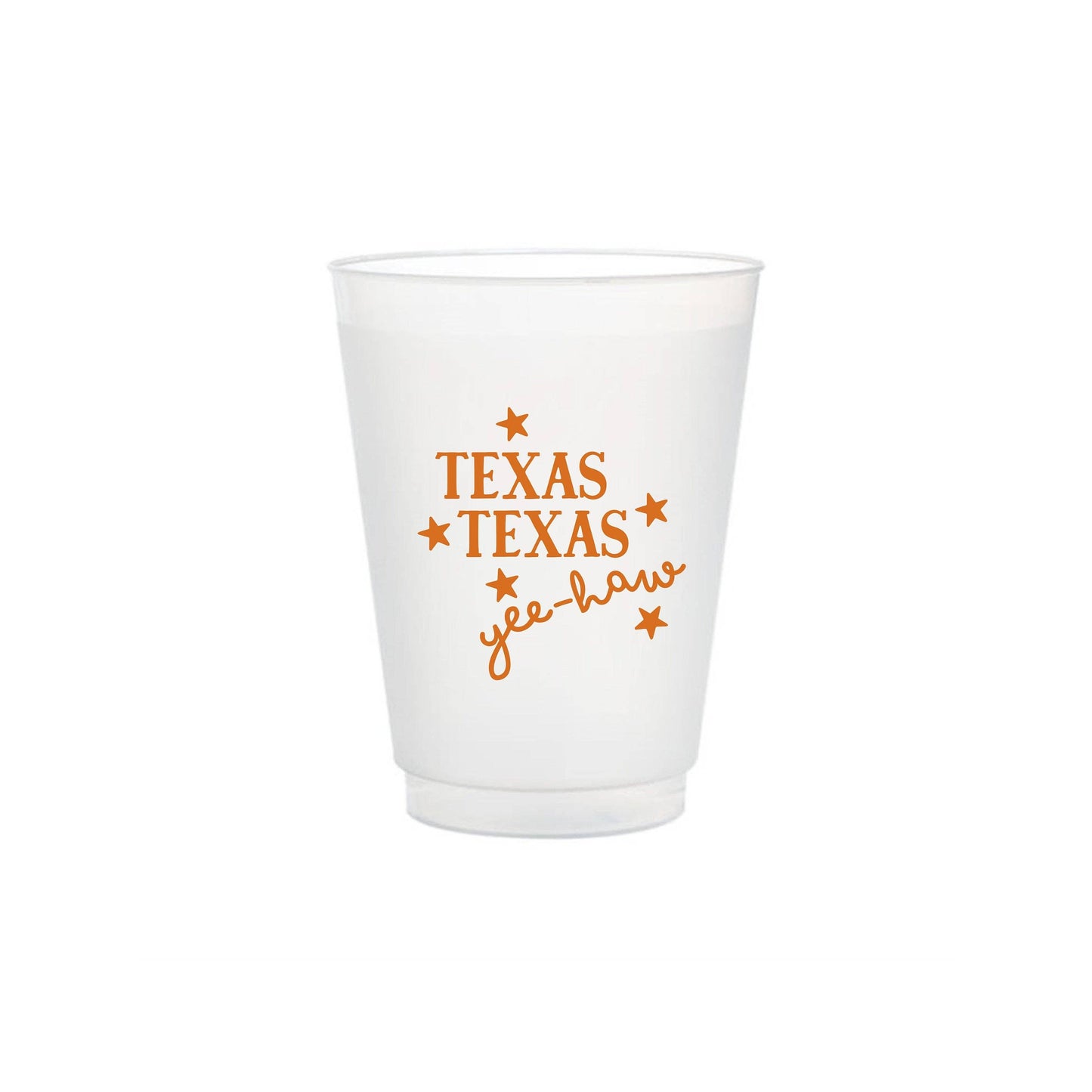 Texas Cups - Set of 10