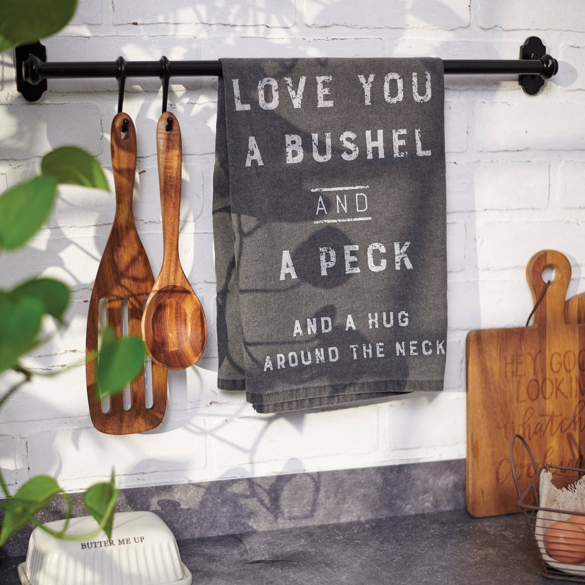 Kitchen Towel - Love You A Bushel And A Peck