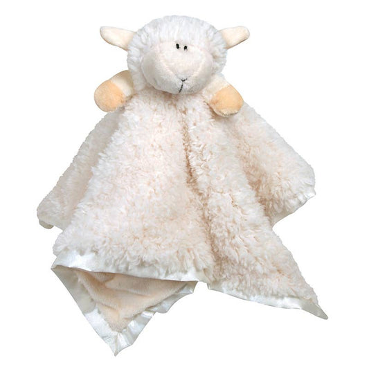 Cream Lamb Cuddle Bud - Baby Cuddle Blanket
