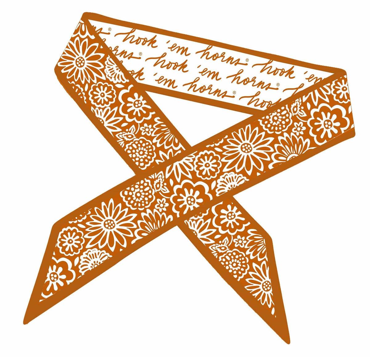 Skinny Scarf - Texas Longhorns