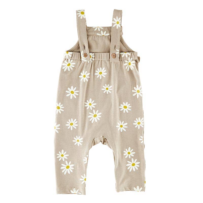 Overall Ruffle Romper - Daisy