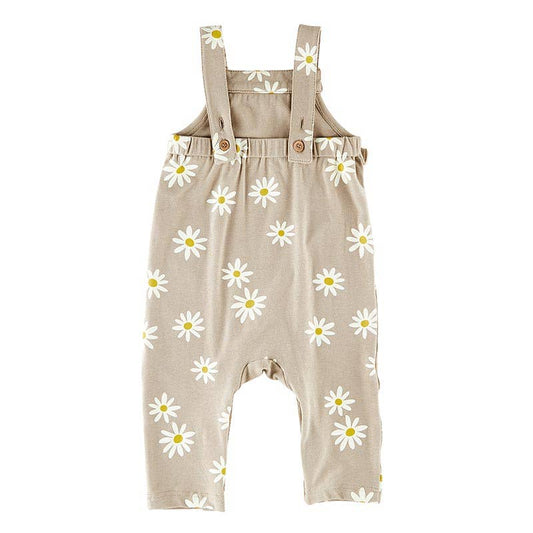 Overall Ruffle Romper - Daisy