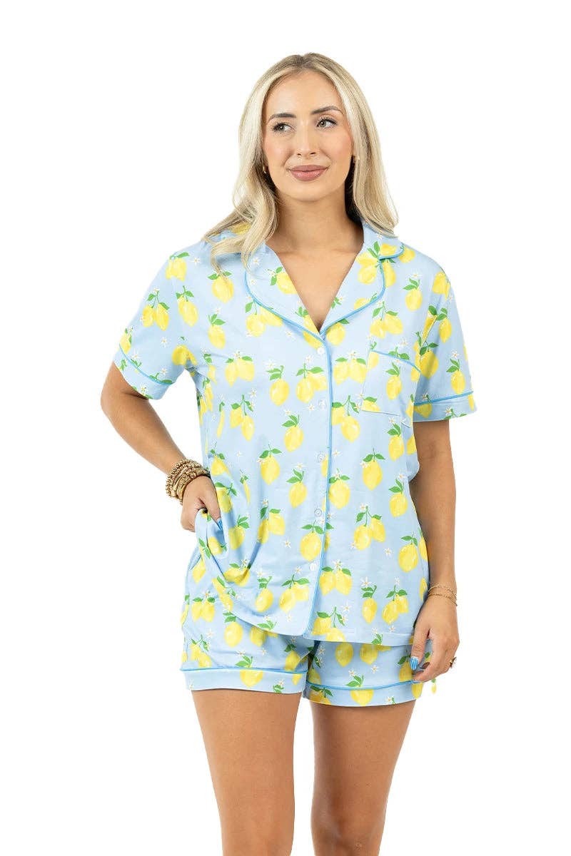 Zesty Lemons Pajama Sets