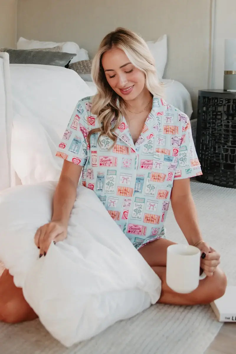 Traveling Matchbook Pajamas