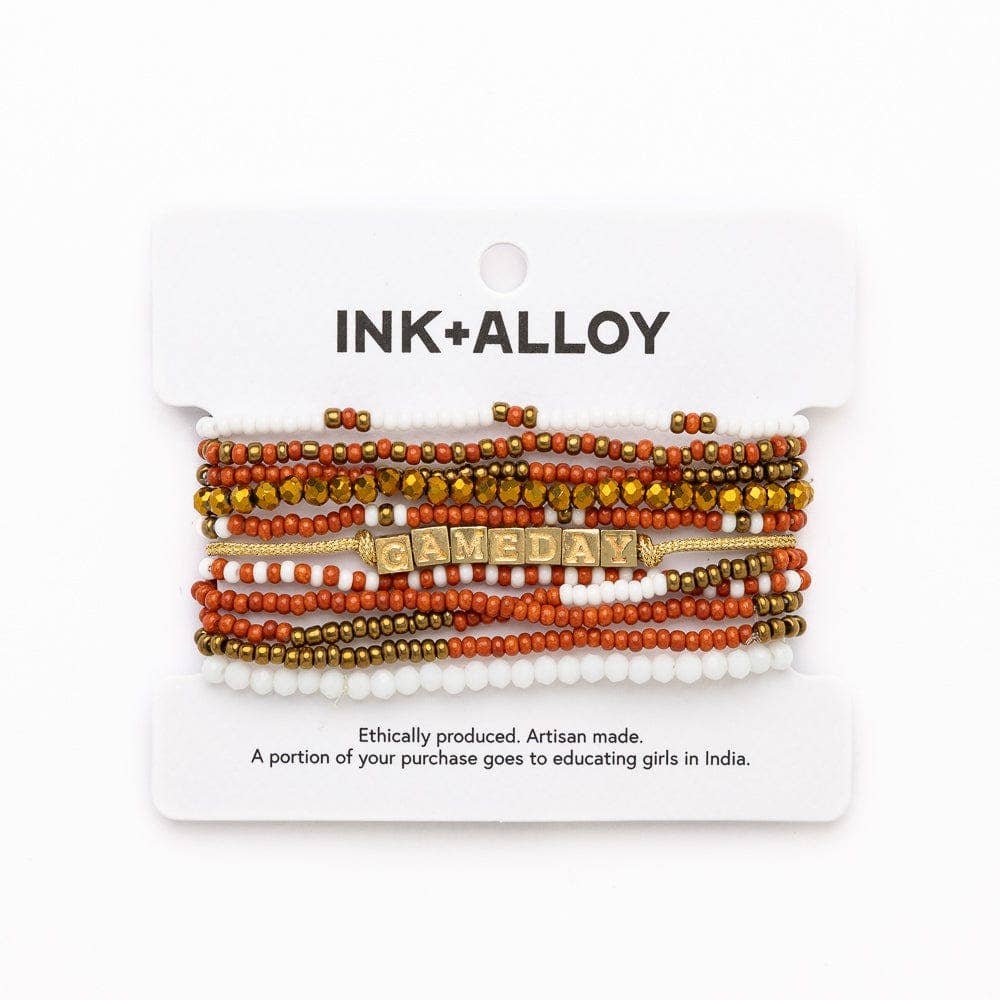 Game Day Bracelet Stack