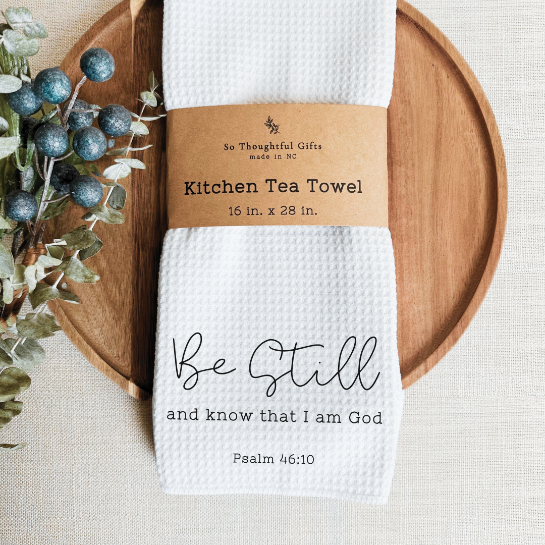 Scripture Dish Towel