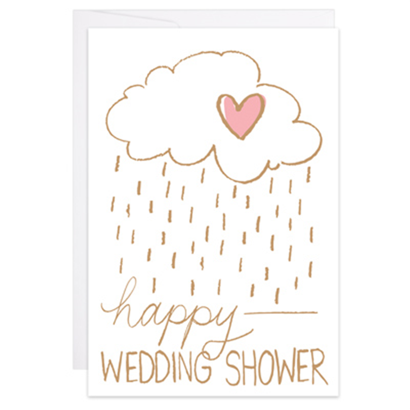 Happy Wedding Shower - Enclosure Card - Wedding Card