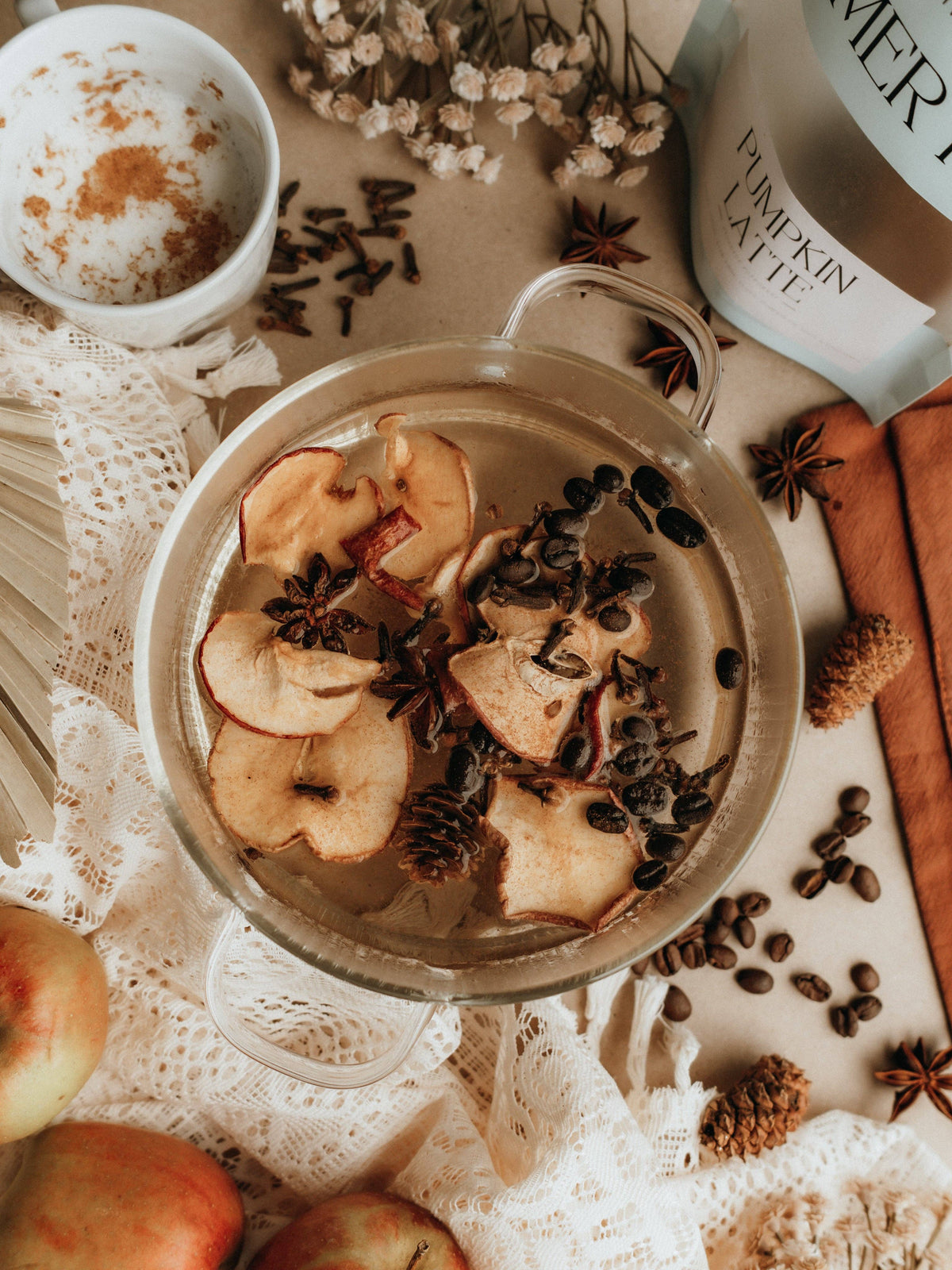 Pumpkin Spice Latte Simmer Pot
