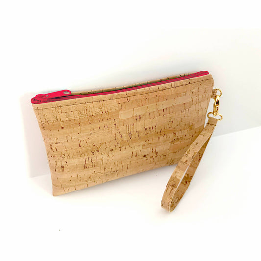 Cork Simple Wristlet