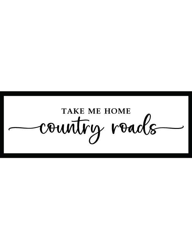 Take Me Home Wall Hanging Decor