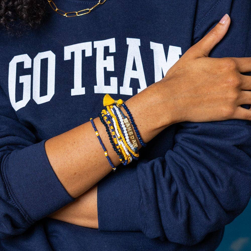 Game Day Bracelet Stack