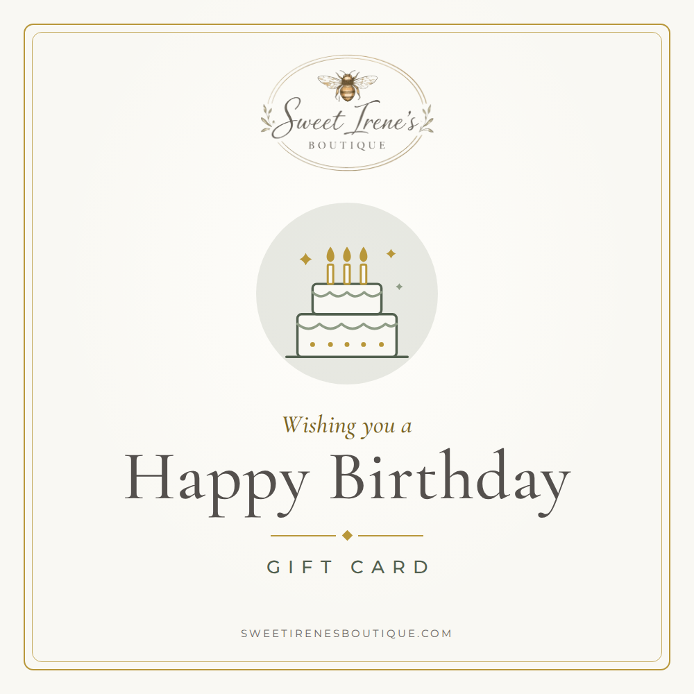Sweet Irene's Birthday gift card