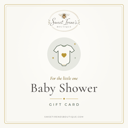 Sweet Irene's Baby Shower gift card